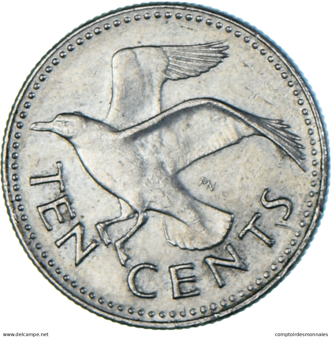 Monnaie, Barbade, 10 Cents, 1984 - Barbados (Barbuda)