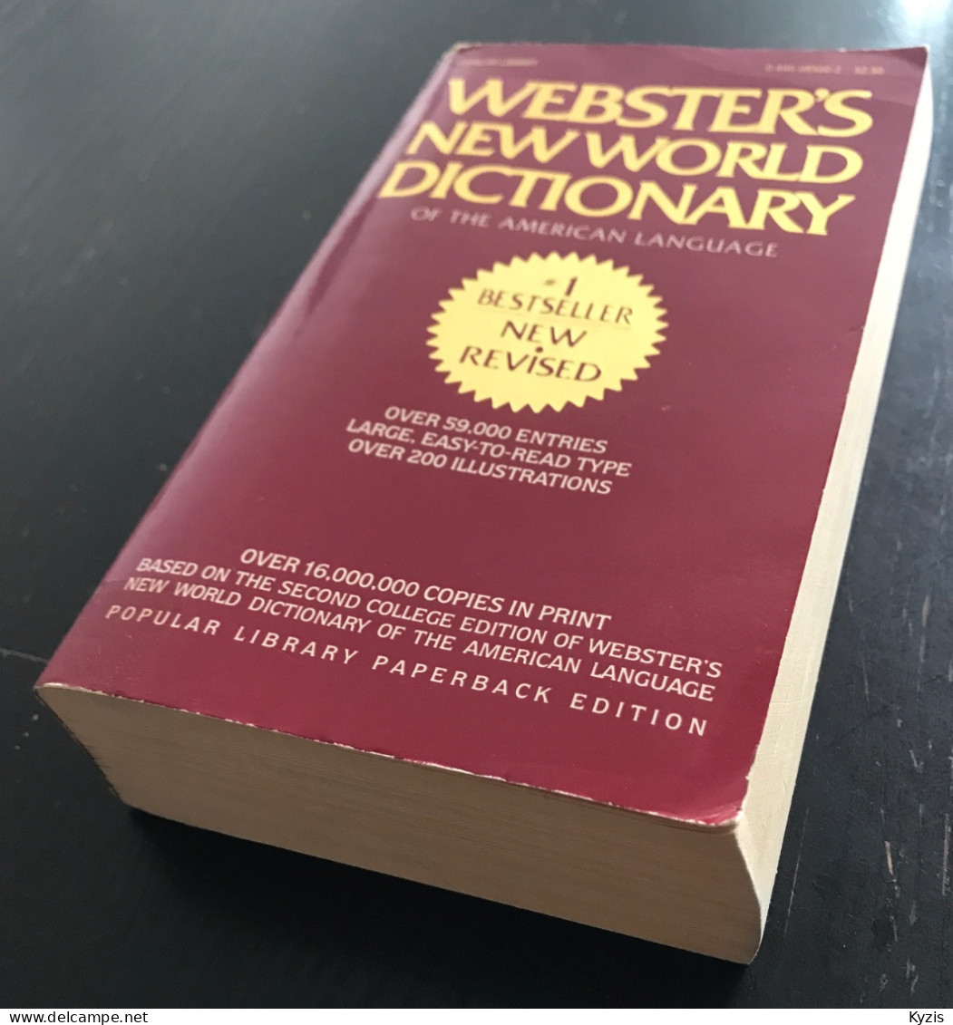 WEBSTER’S NEW WORLD DICTIONARY - 1950-Maintenant