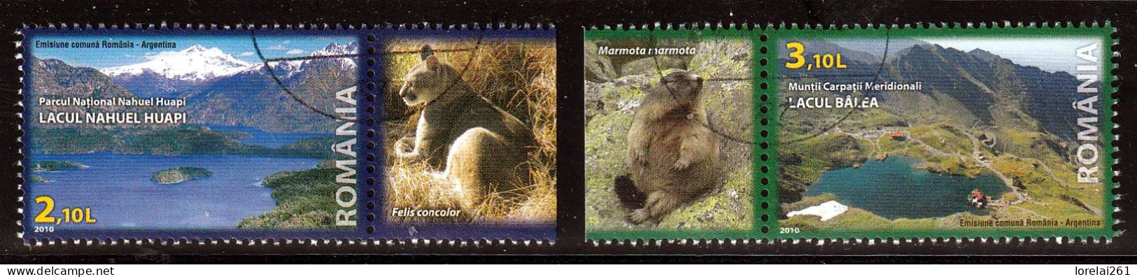 2010 - Lacs De Montagne Mi No 6462/6463 - Used Stamps