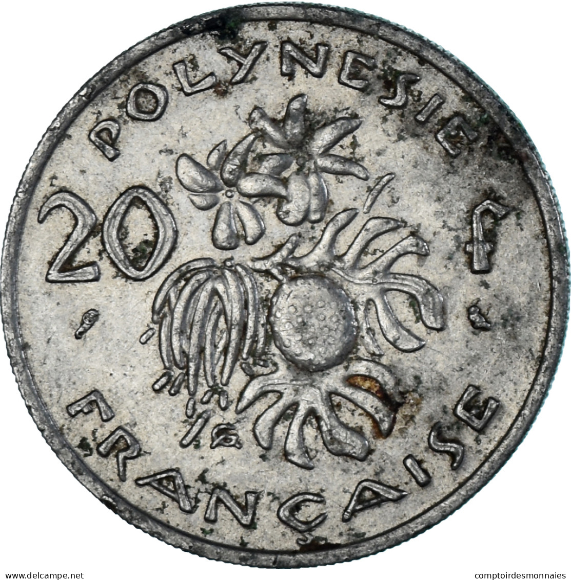 Monnaie, Polynésie Française, 20 Francs, 1967 - Frans-Polynesië