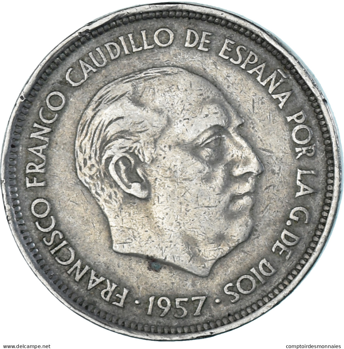 Monnaie, Espagne, 25 Pesetas, 1958 - 25 Peseta