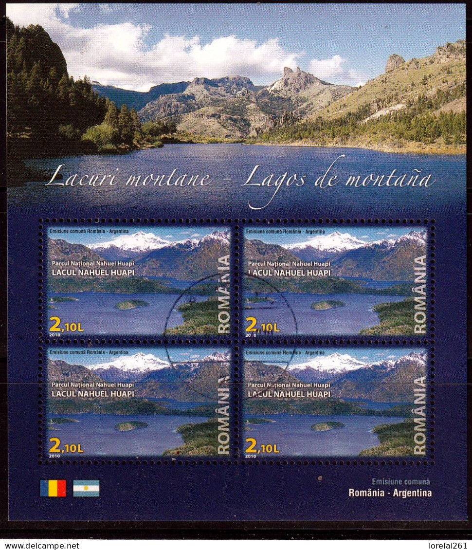 2010 - Lacs De Montagne Mi No Block 475 - Gebraucht