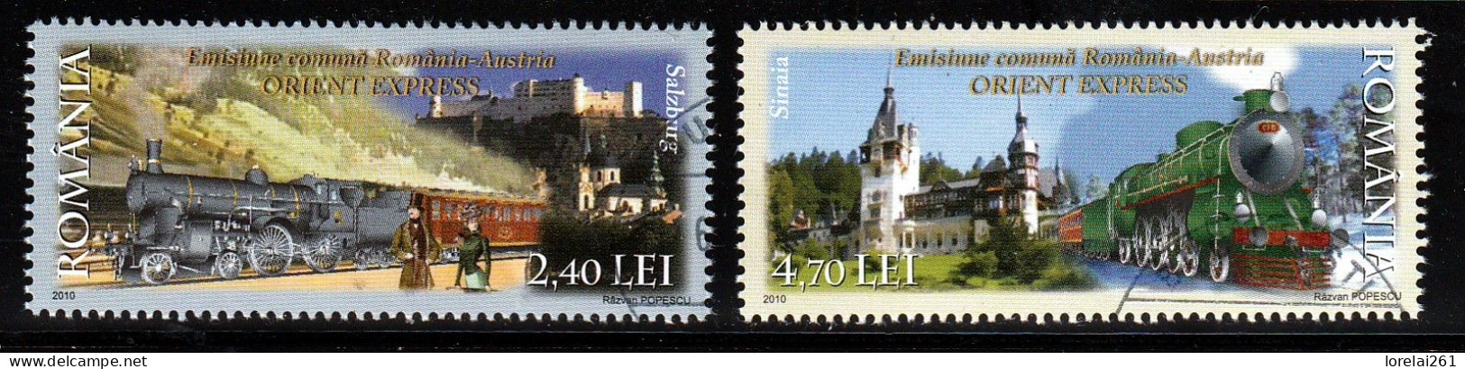 2010 -  ORIENT EXPRESS Mi No 6466/6467 - Used Stamps
