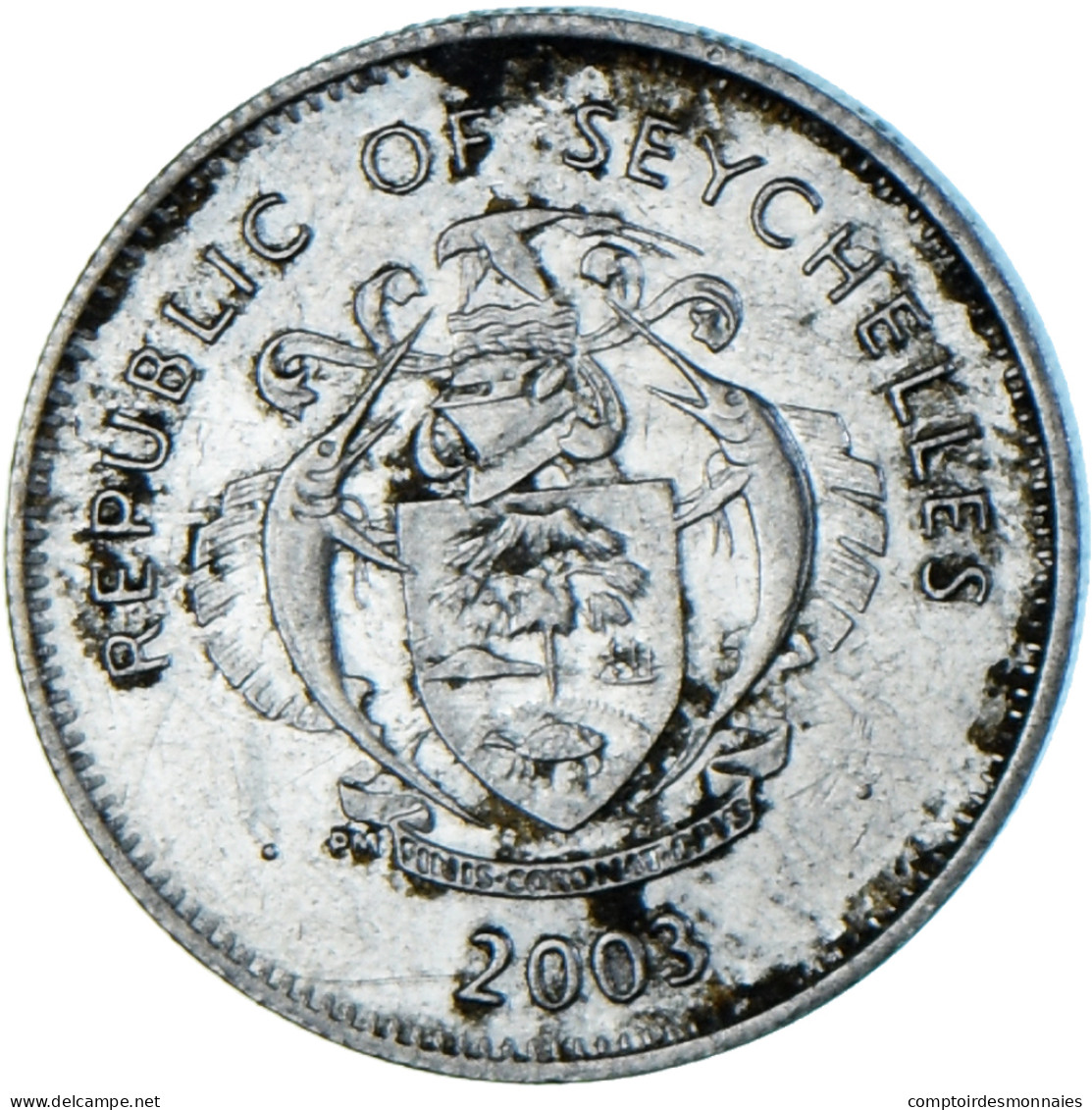 Monnaie, Seychelles, 25 Cents, 2003 - Seychelles