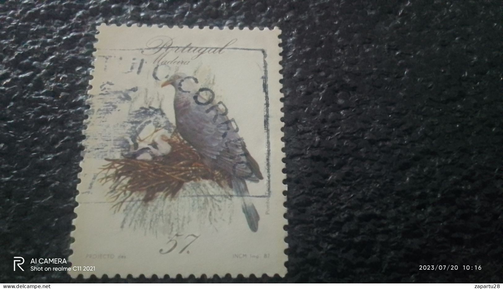 PORTEKİZ-1900- 00---        57.00ESC        USED           AÇORES - Used Stamps