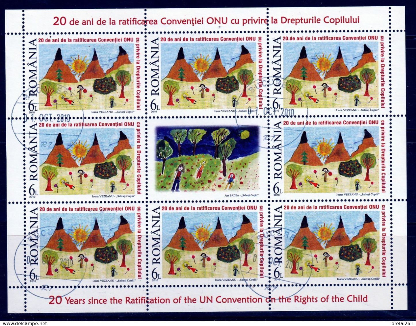 2010 - Convention Des Nations Unies Mi No 6488  Kleinbogen - Used Stamps