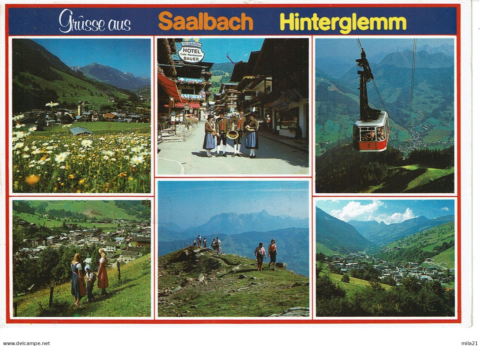 SAALBACH  HINTERGLEMM  Grausse Aus... - Saalbach