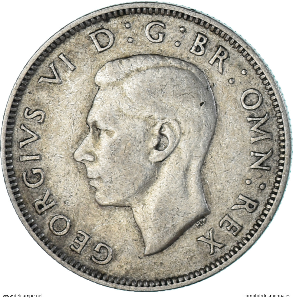 Monnaie, Grande-Bretagne, Florin, Two Shillings, 1944 - J. 1 Florin / 2 Schillings