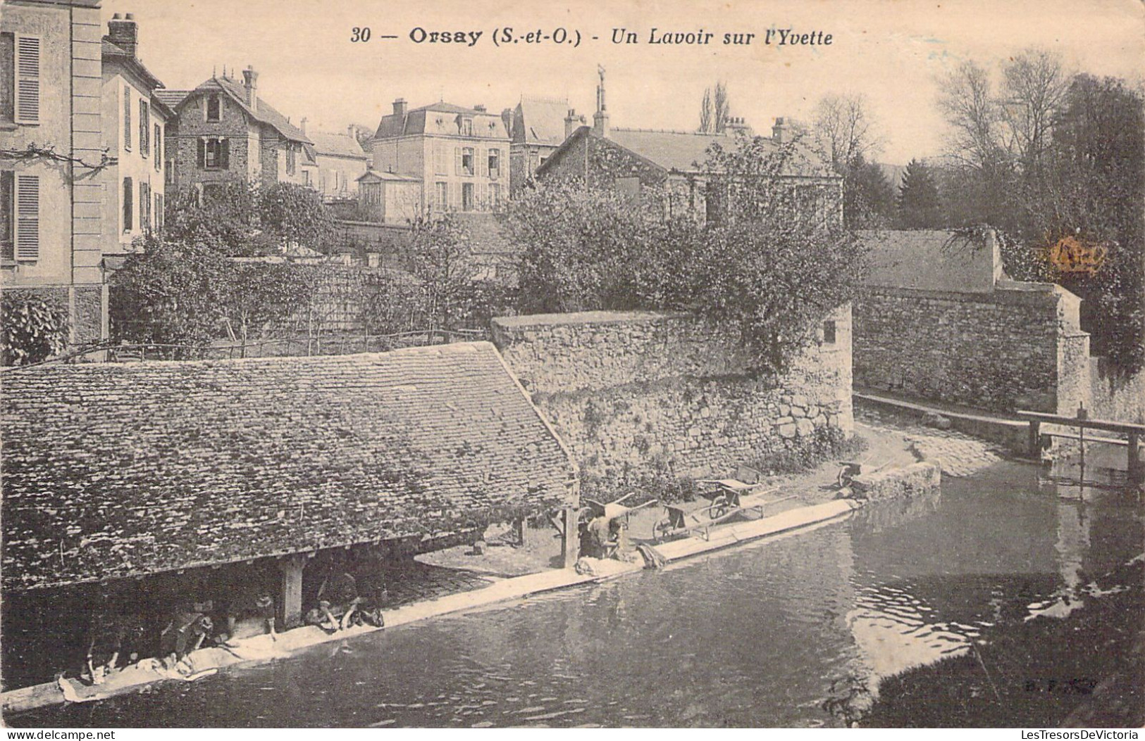 FRANCE - 91 - ORSAY - Un Lavoir Sur L'Yvette - Carte Postale Ancienne - Orsay