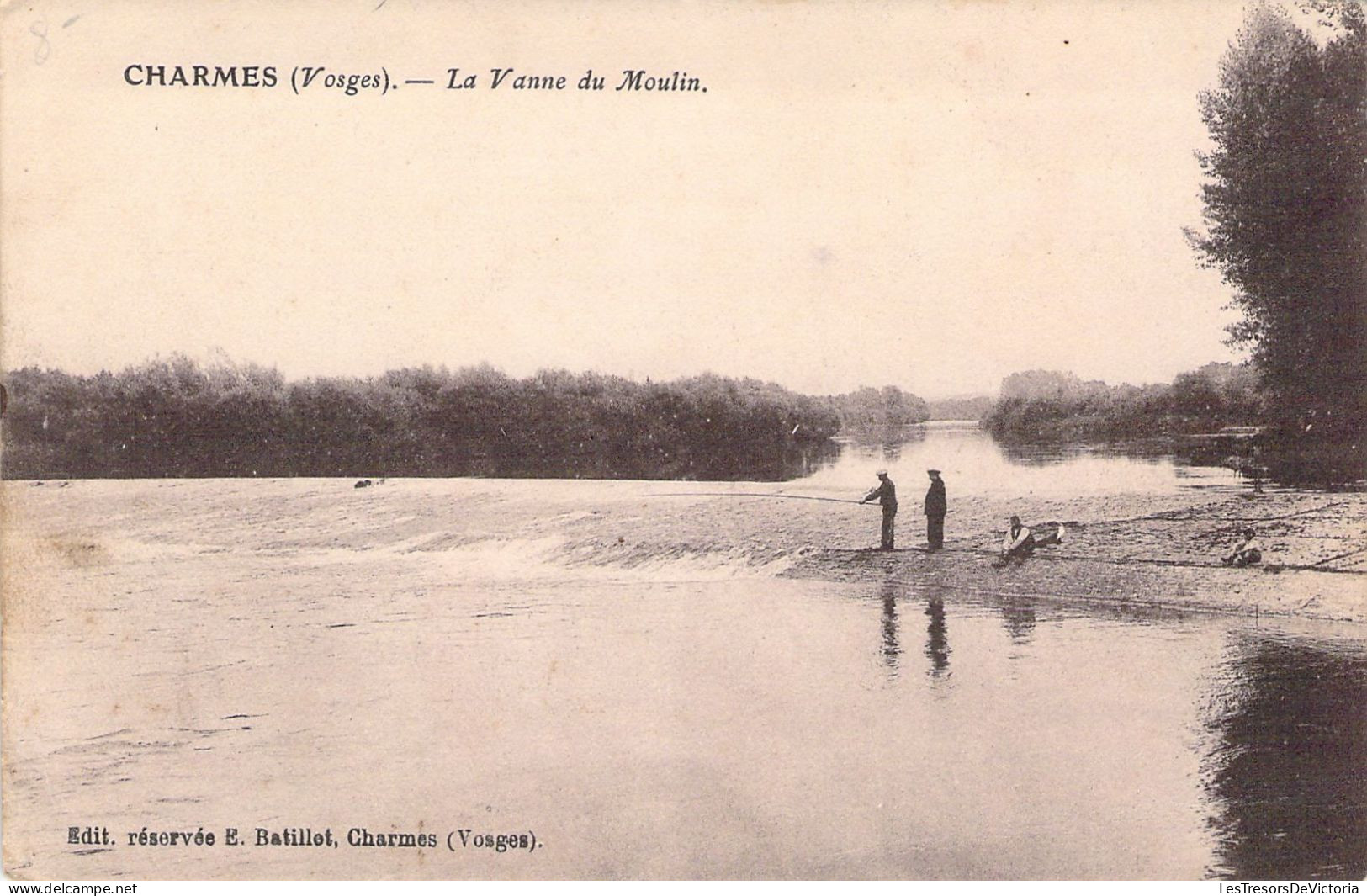 FRANCE - 88 - CHARMES - La Vanne Du Moulin - Carte Postale Ancienne - Charmes