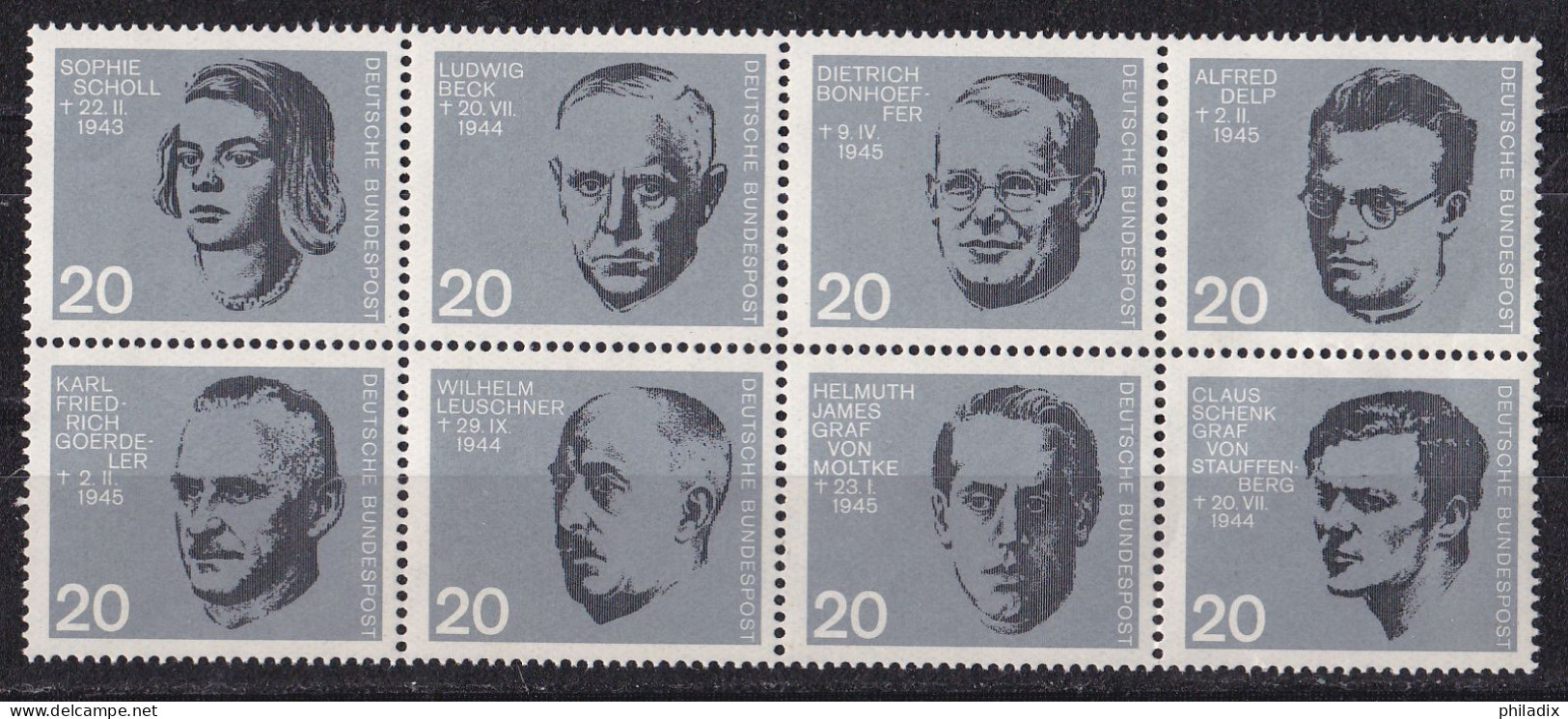 (431-438) BRD 1964 **/MNH (A1-52) - Ungebraucht