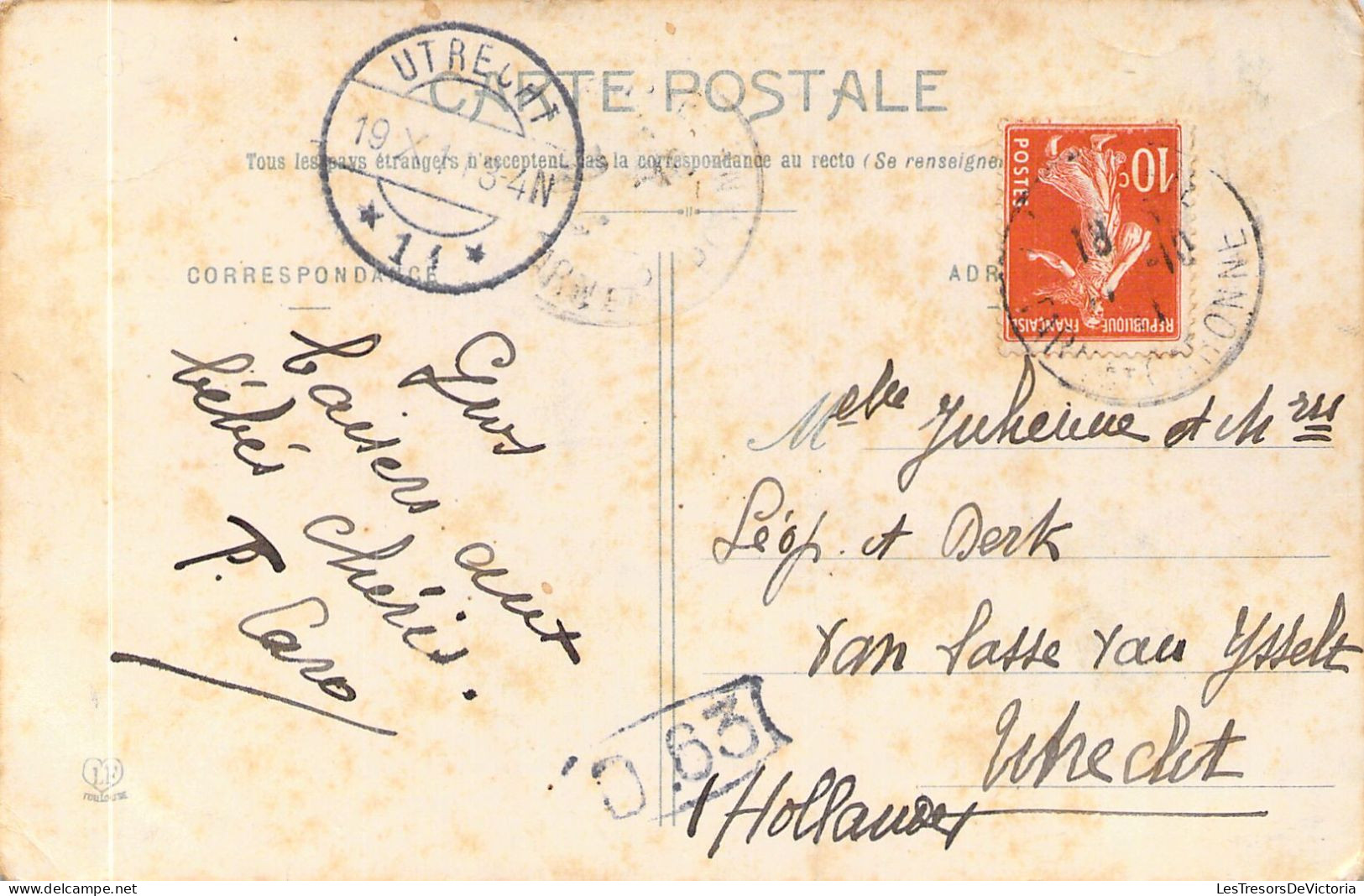 FRANCE - 82 - LAGUEPIE - Le Vieux Château - Carte Postale Ancienne - Sonstige & Ohne Zuordnung