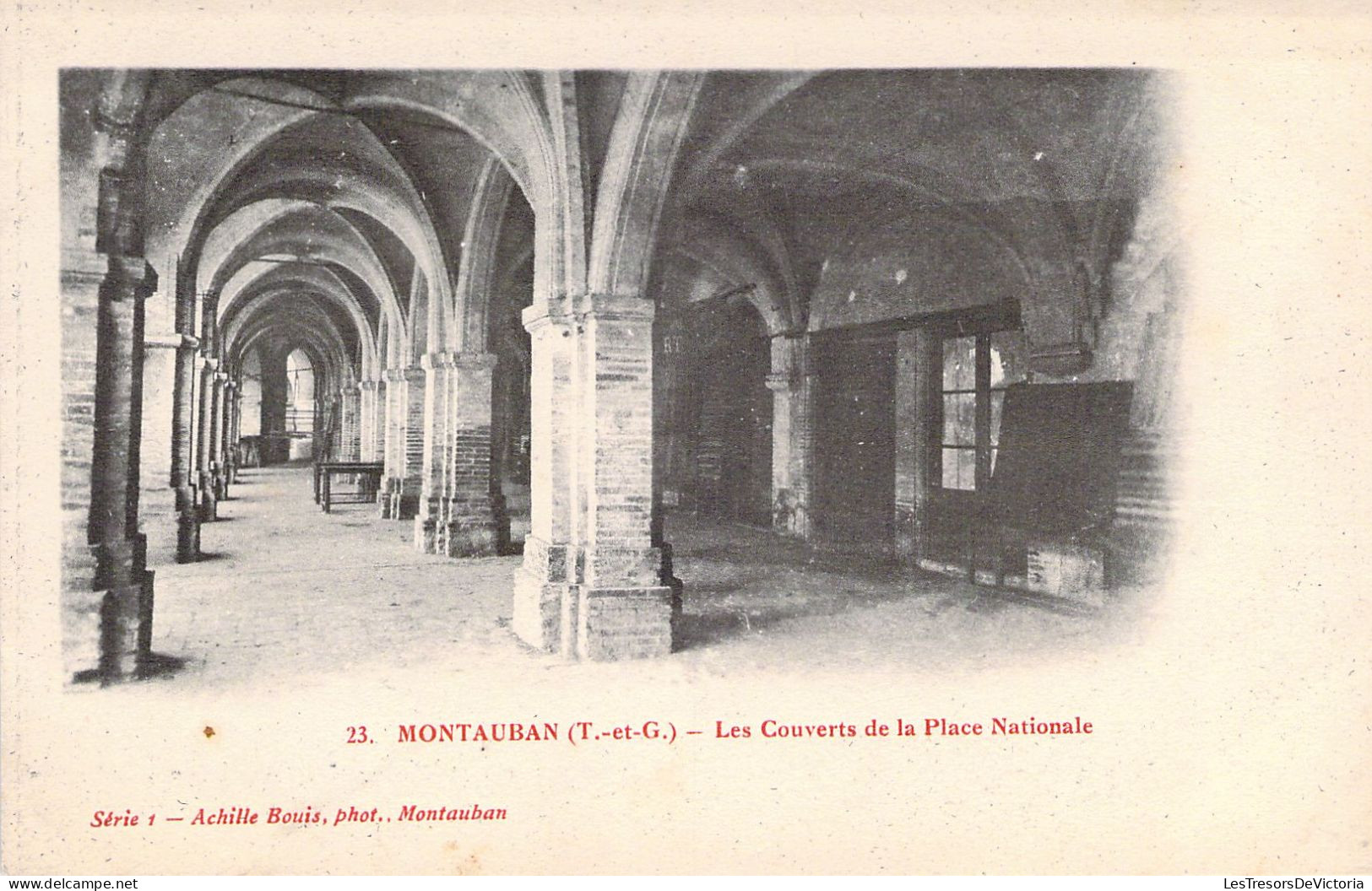 FRANCE - 82 - MONTAUBAN - Les Couverts De La Place Nationale - Carte Postale Ancienne - Montauban