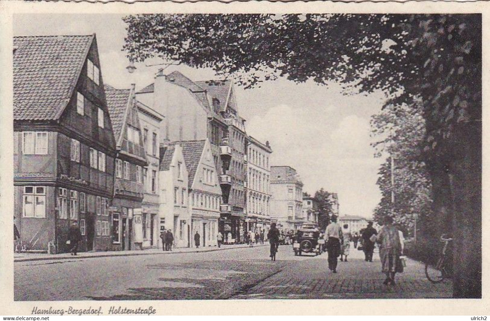 AK Hamburg - Bergedorf - Holstenstraße - Ca. 1930 (64928) - Bergedorf