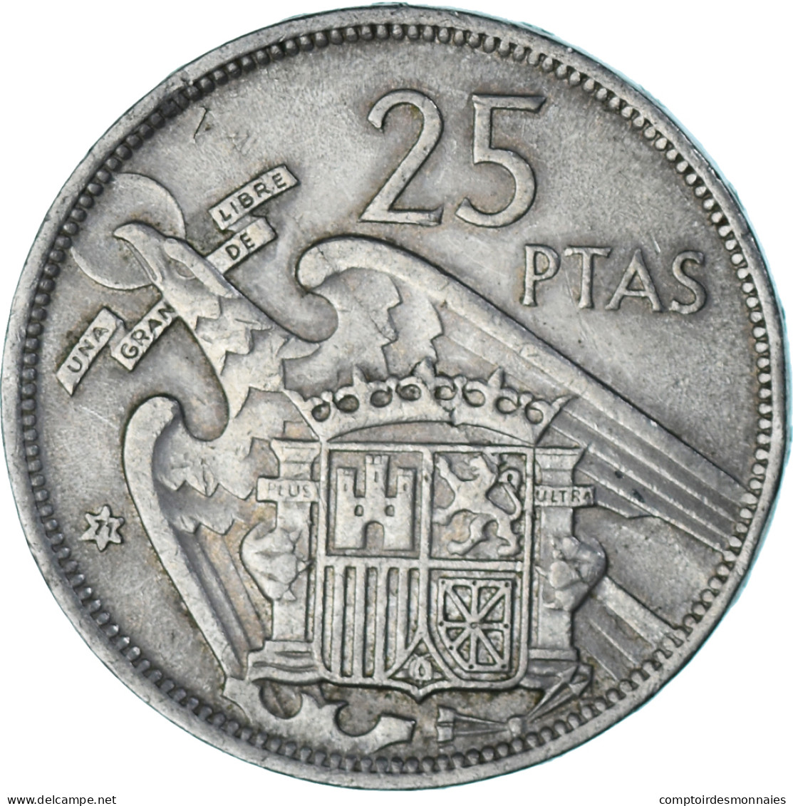 Monnaie, Espagne, 25 Pesetas, 1971 - 25 Peseta