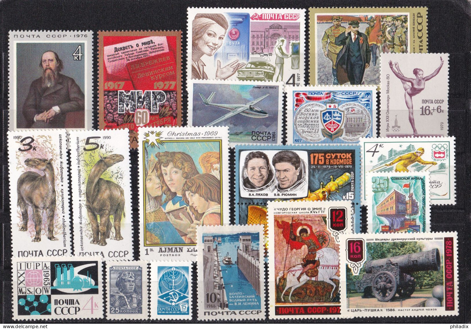 Sowjetunion Postfrisches Lot Nur **/MNH-Lot-Timbres Neufs**- MNH (Blk-60) - Lotes & Colecciones