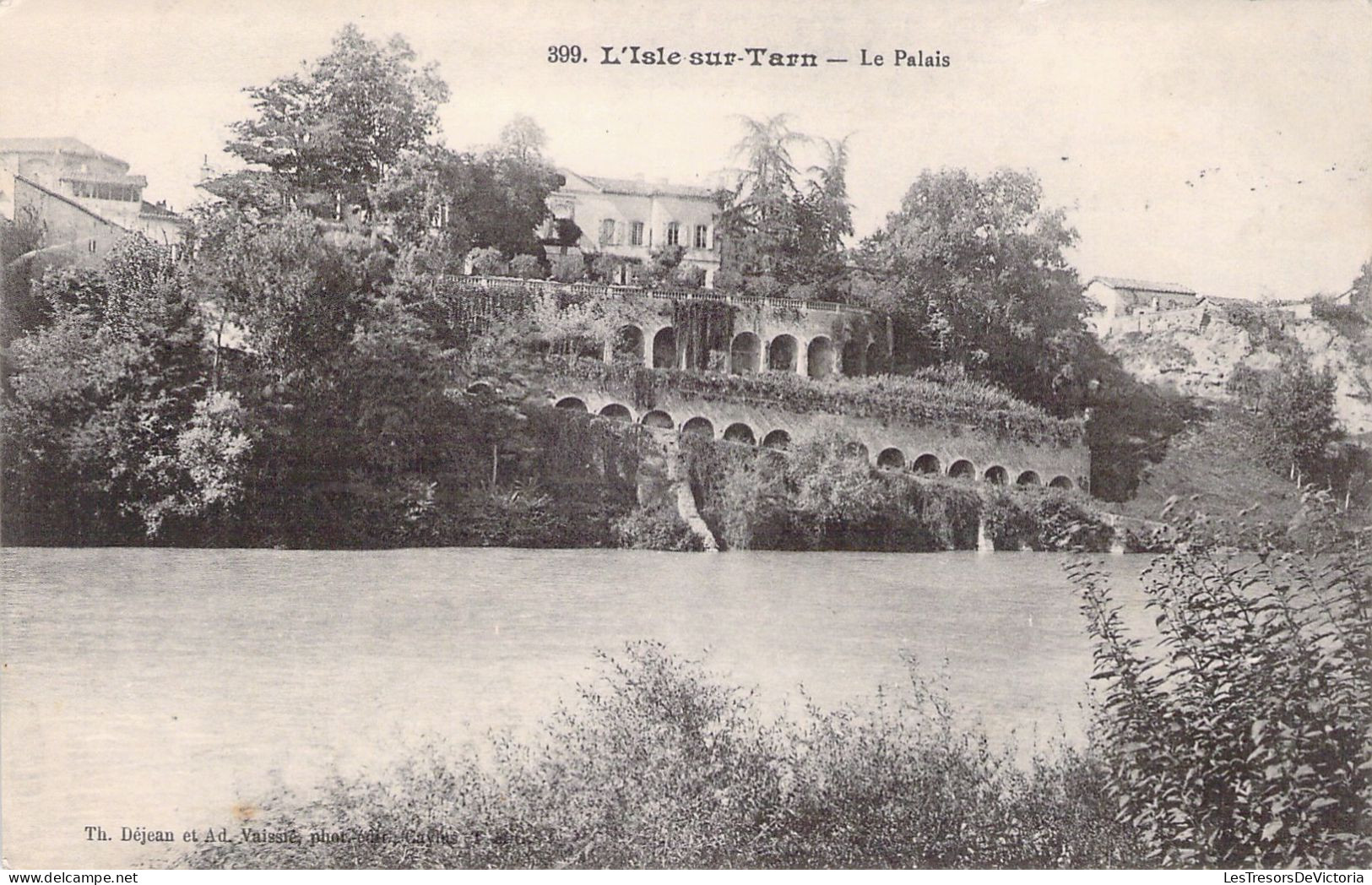 FRANCE - 81 - L'Isle Sur TARN - Le Palais - Carte Postale Ancienne - Lisle Sur Tarn