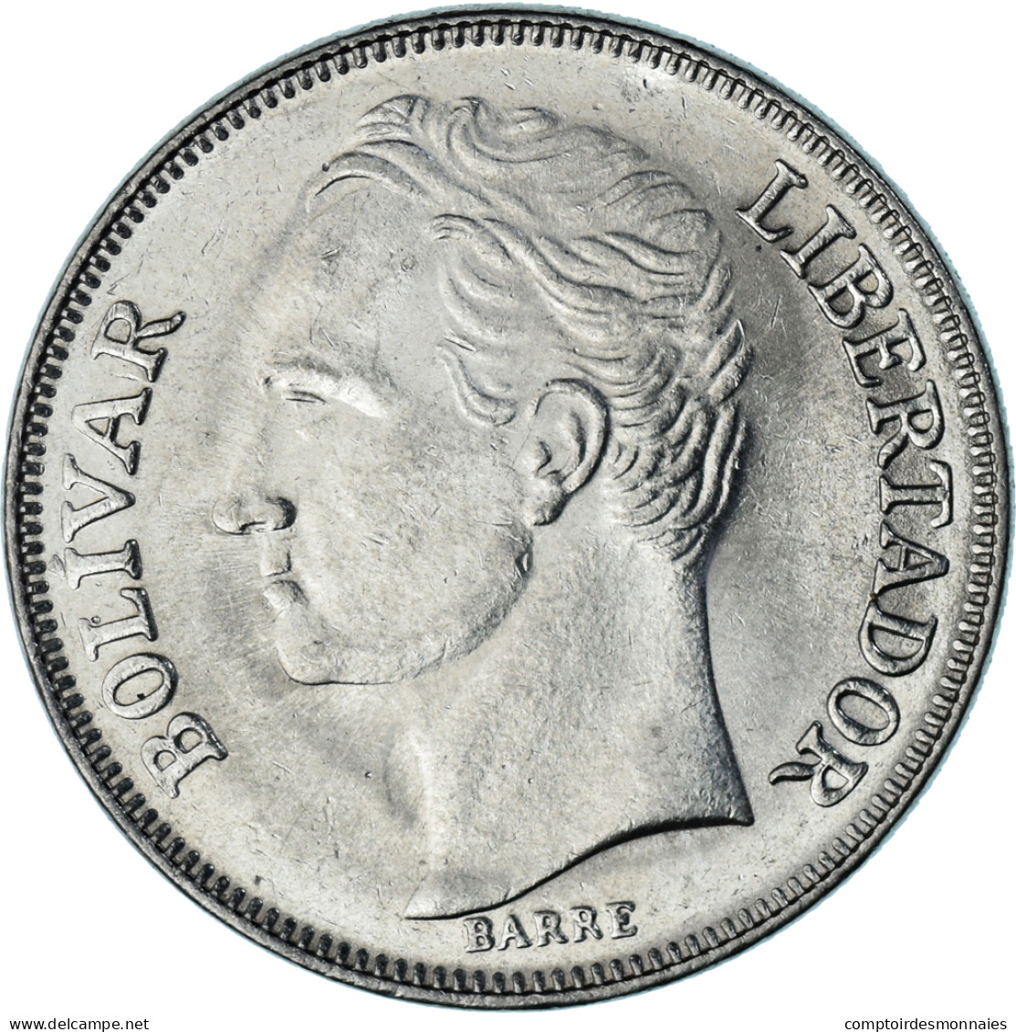 Monnaie, Venezuela, 5 Bolivares, 1989 - Venezuela