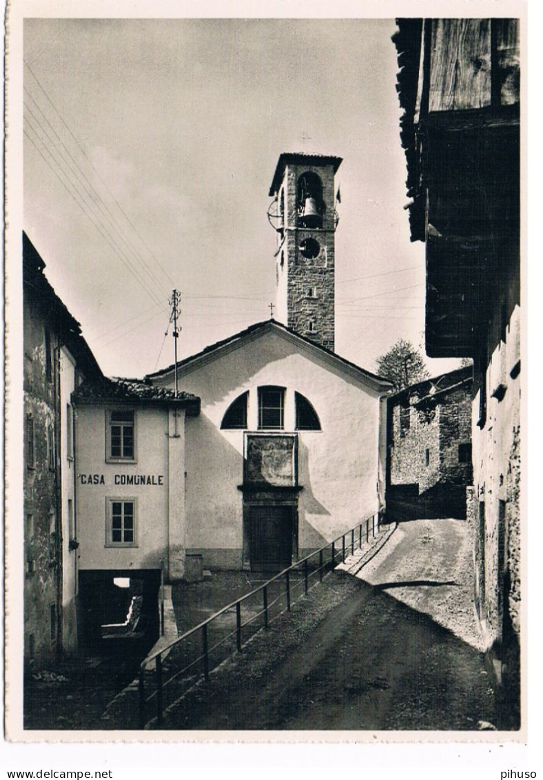 CH-7934  CADEMARIO : Kirche - Cademario