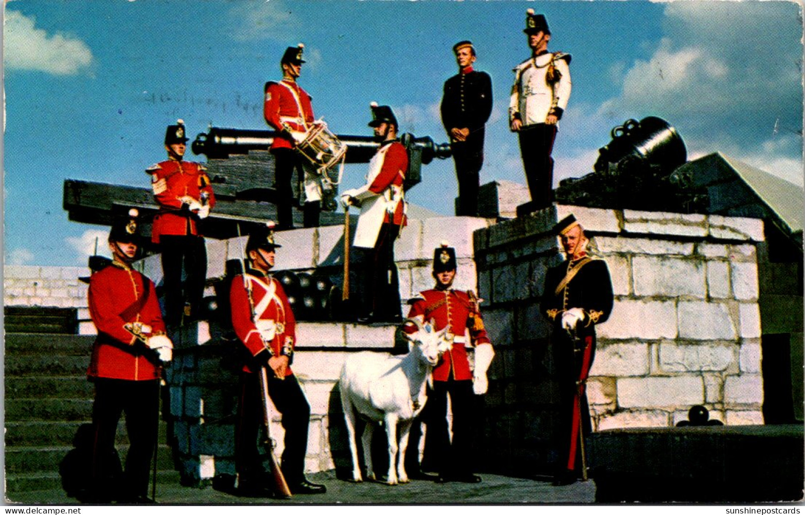 Canada Ontario Kingston Old Fort Henry Group Of Fort Henry Guard In 19th Century Pose 1971 - Kingston