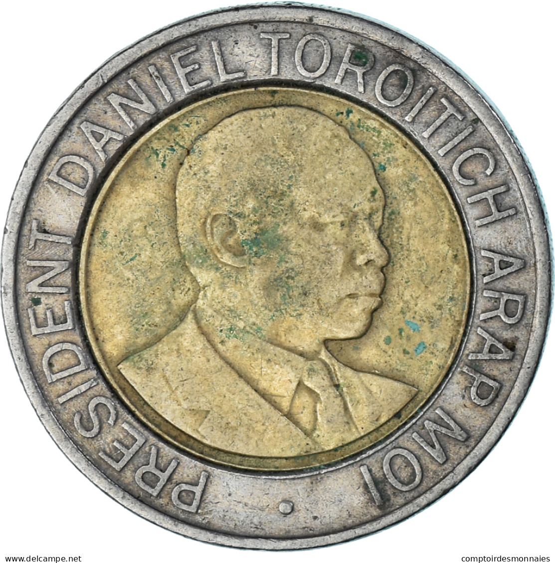 Monnaie, Kenya, 20 Shillings, 1998 - Kenia