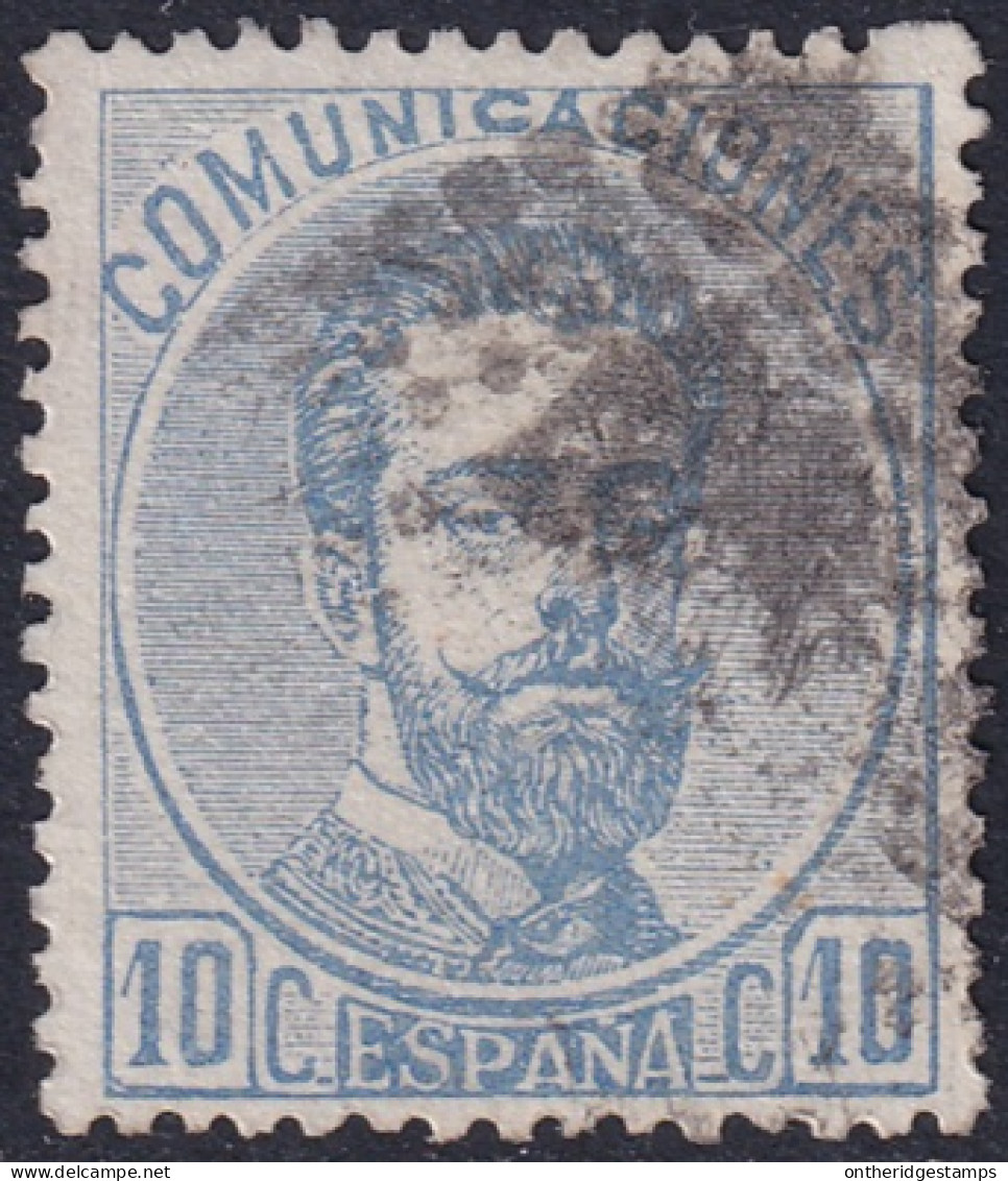 Spain 1873 Sc 181 España Ed 121 Used Rombo De Puntos Cancel - Oblitérés