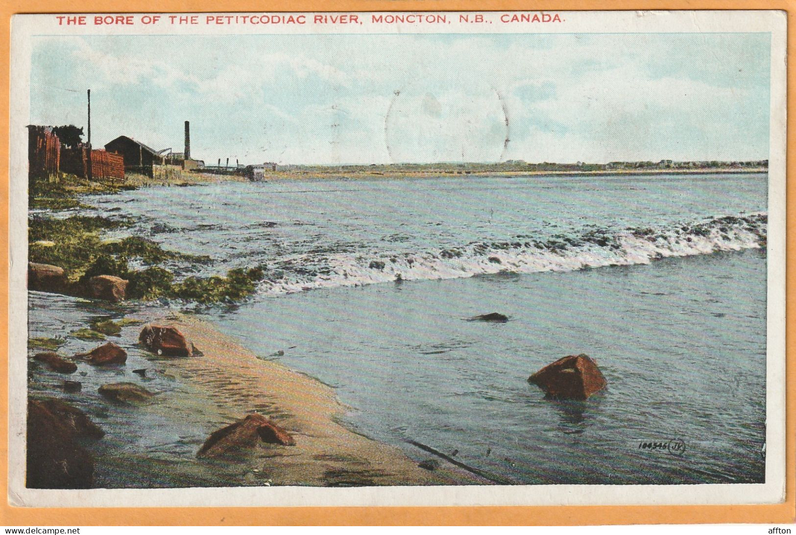 Moncton New Brunswick Canada Old Postcard - Other & Unclassified