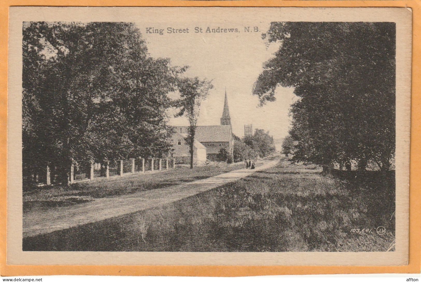St. Andrews New Brunswick Canada Old Postcard - Otros & Sin Clasificación