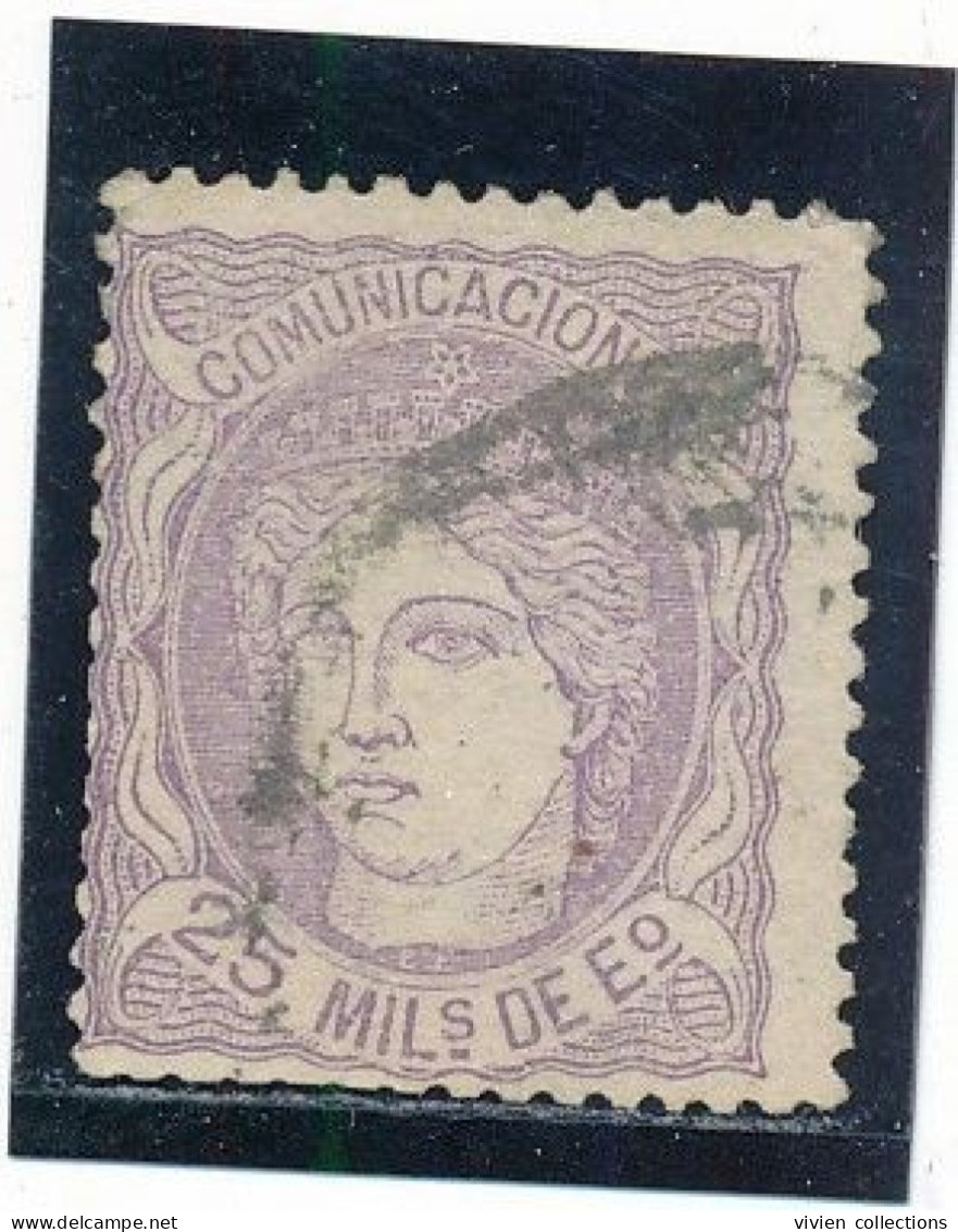 Espagne N° 106a Oblitéré - Used Stamps