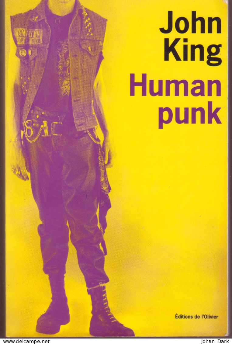 HUMAN PUNK - John KING - Roman Punk Rock - Bon état - Acción