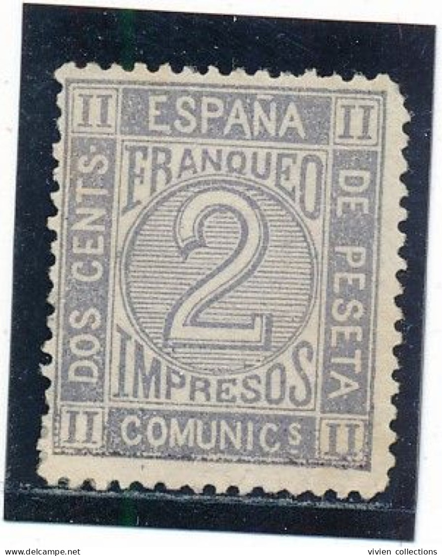 Espagne N° 112 Neuf (*) - Unused Stamps