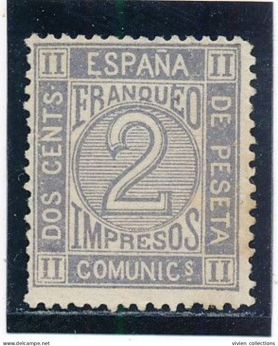 Espagne N° 112 Neuf (*) - Ungebraucht