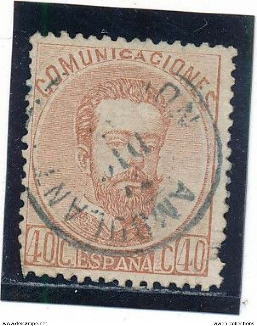 Espagne N° 124 Oblitéré Cachet Ambulant - Gebraucht