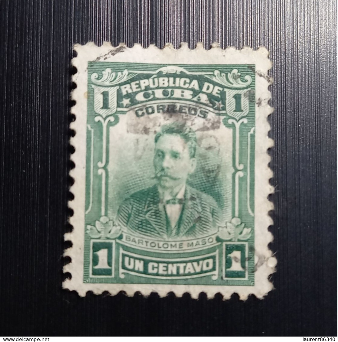 Cuba – Lot 4 Timbres Oblitérés, 1910 Politiciens, Militaires Révolutionnaires Patriotes - Used Stamps