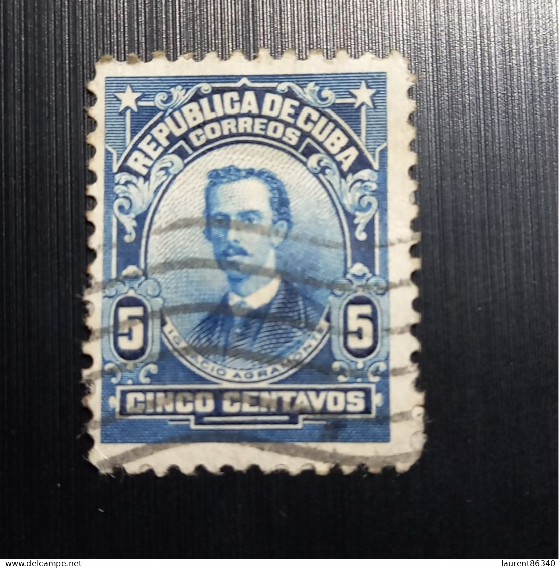 Cuba – Lot 4 Timbres Oblitérés, 1910 Politiciens, Militaires Révolutionnaires Patriotes - Oblitérés