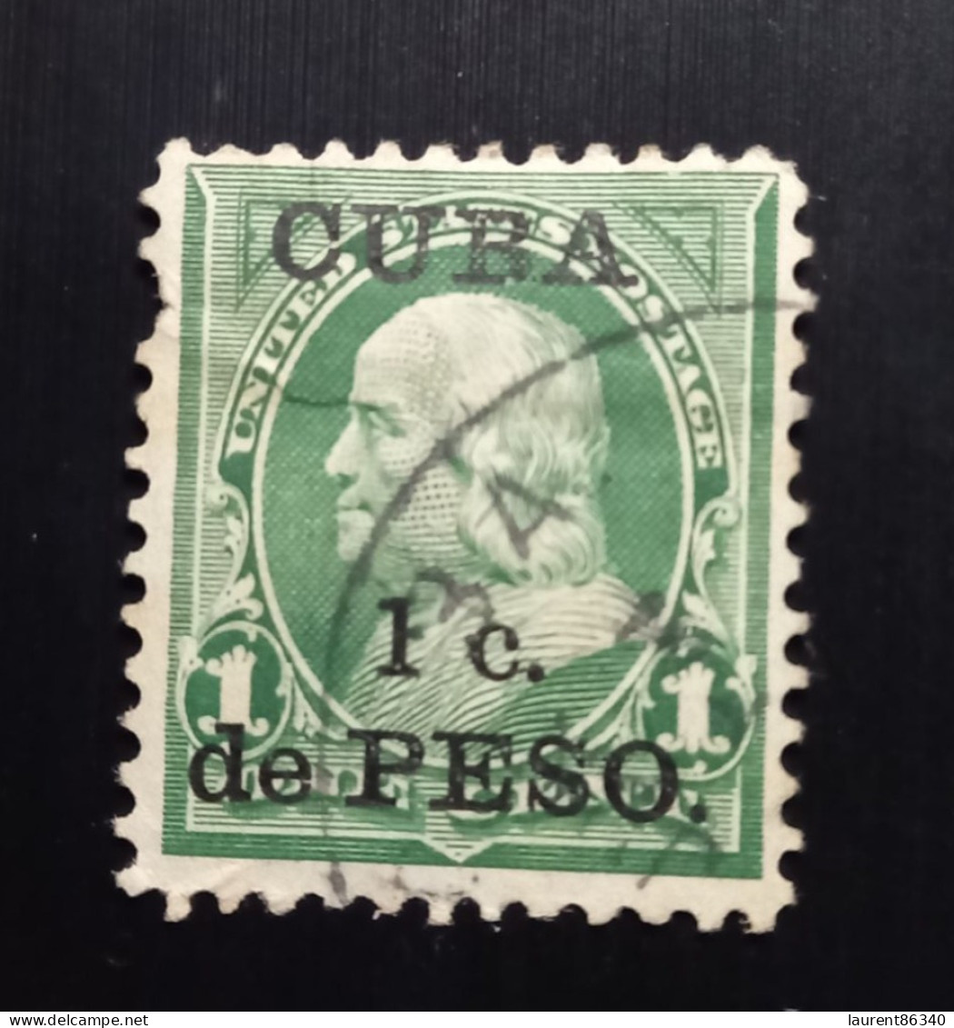 Cuba/États-Unis - 1899 United States Postage Timbre Surchargé Oblitéré - Usati