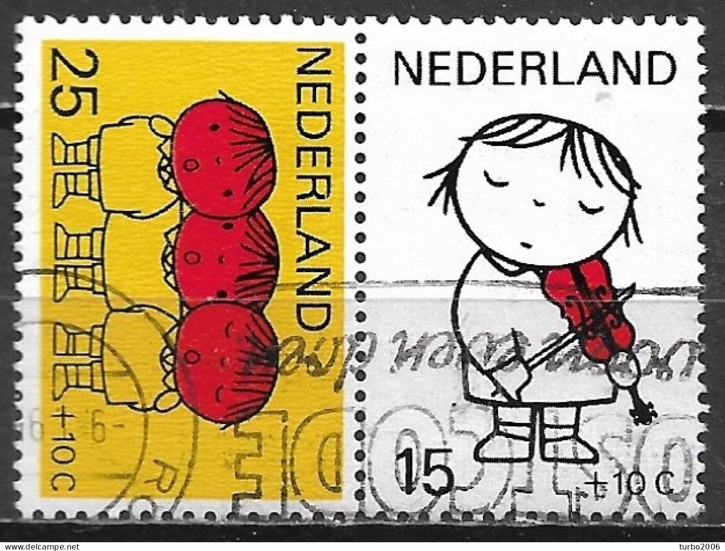 Plaatfout Breuk In De Linkerschoen In 1969 Kinderzegels 25 + 10 Ct Paartje NVPH 937 PM 2 - Variedades Y Curiosidades