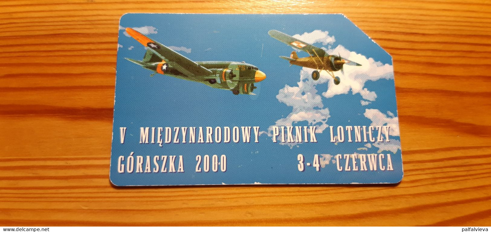 Phonecard Poland - Airplane - Pologne