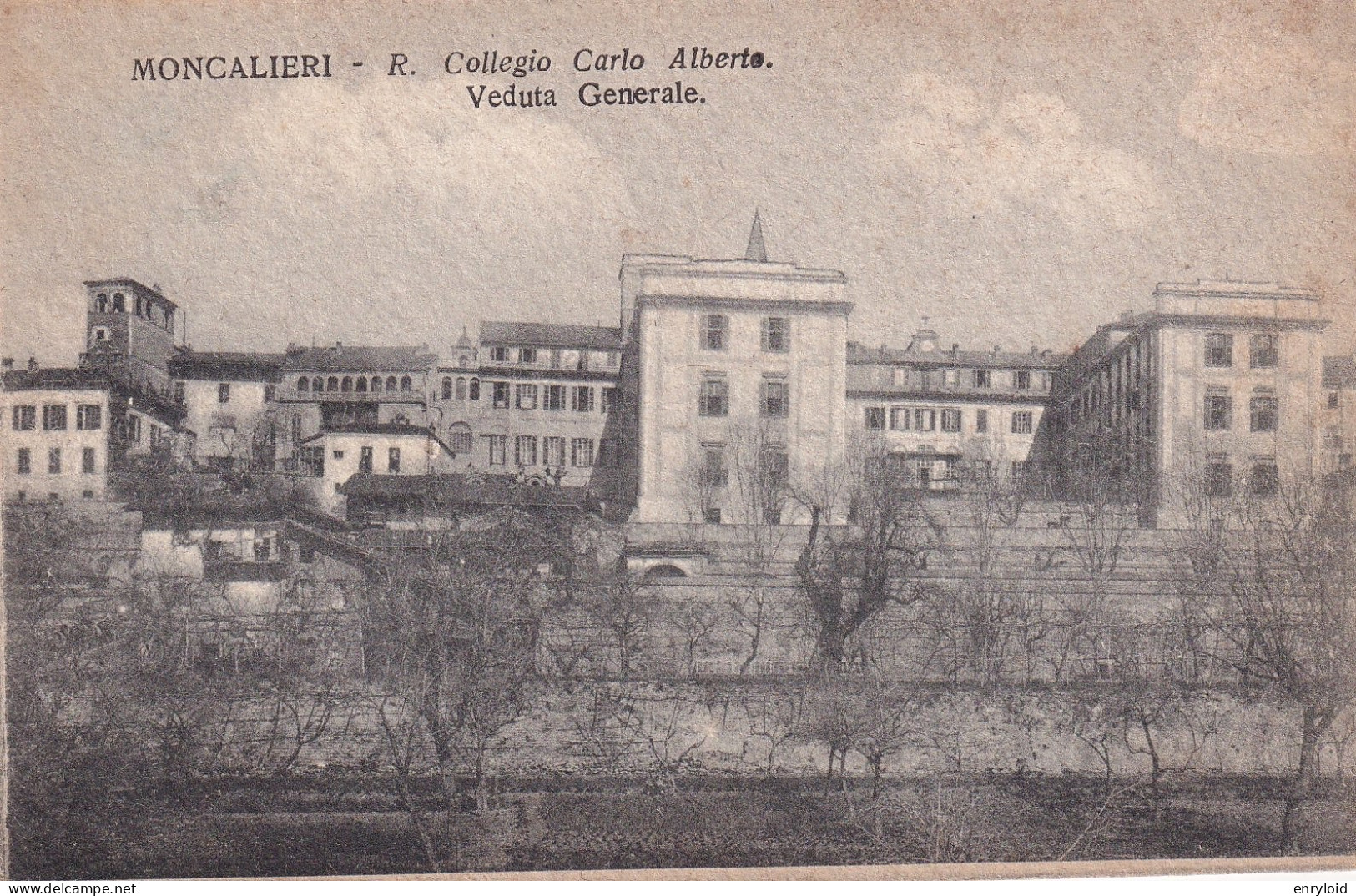 Moncalieri R. Collegio Carlo Alberto Veduta Generale - Moncalieri