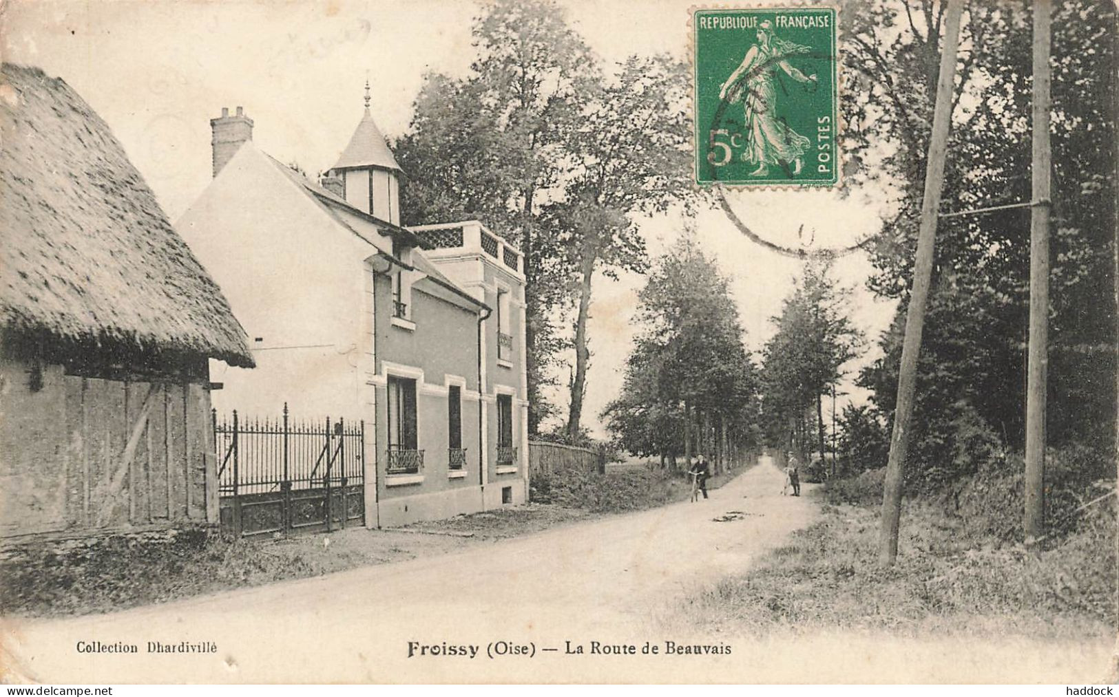 FROISSY : LA ROUTE DE BEAUVAIS - Froissy