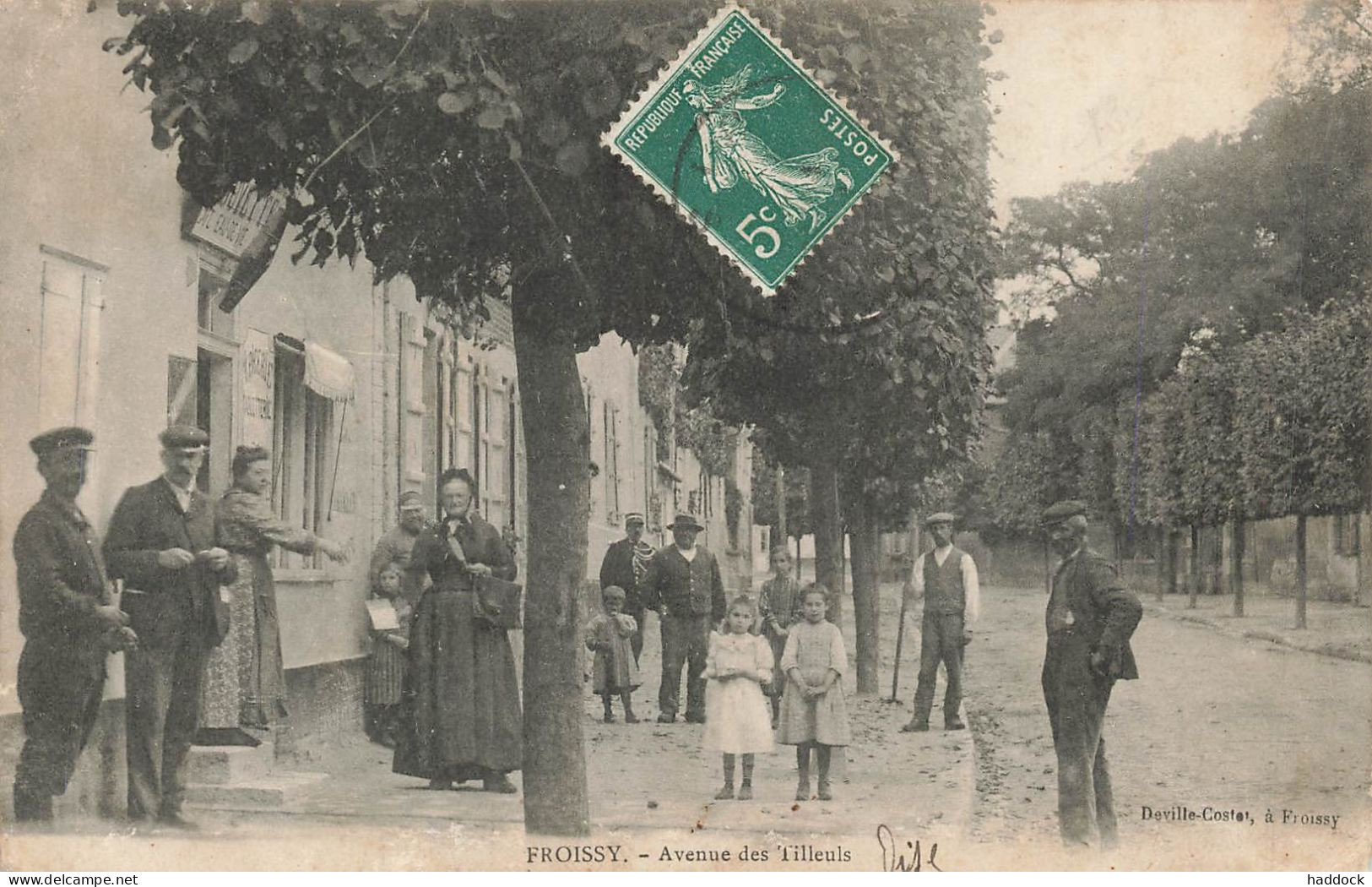 FROISSY : AVENUE DES TILLEULS ( VOIR ETAT) - Froissy