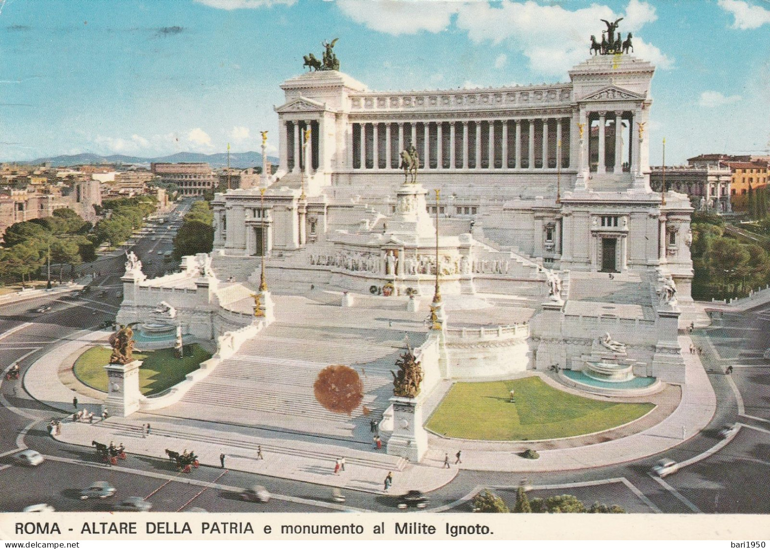 ROMA - ALTARE DELLA PATRIA E Monumento Al Milite Ignoto - Altare Della Patria
