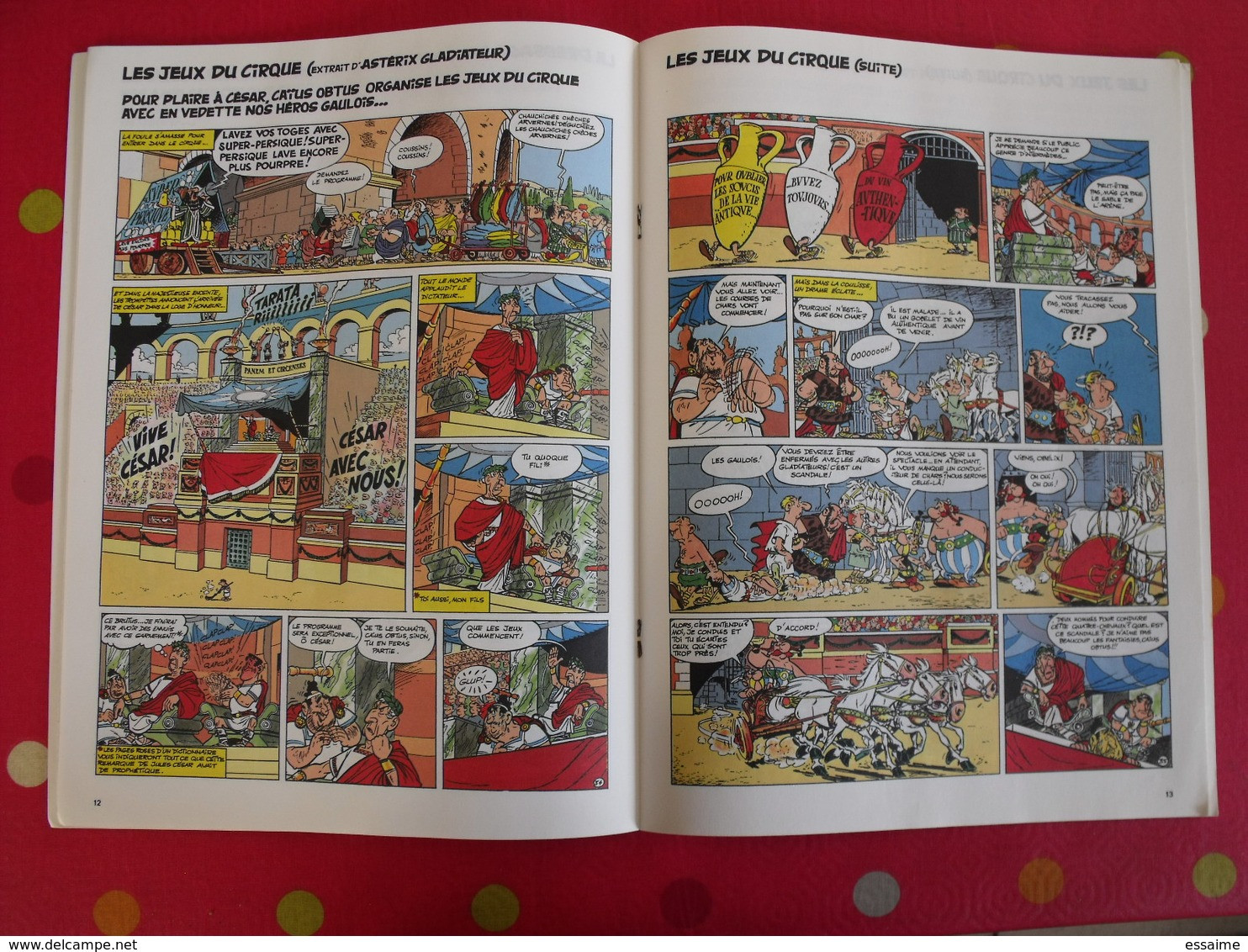 Astérix, Histoire De Sports. Goscinny Et Uderzo. éditions Albert-René. Offert Par Total. 1992 - Astérix