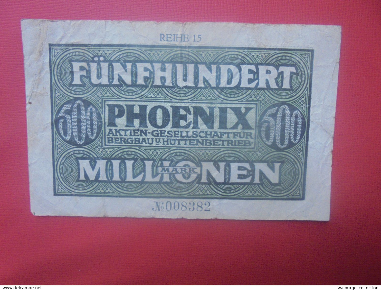 DÜSSELDORF 500 MILLION 1923 - Collections