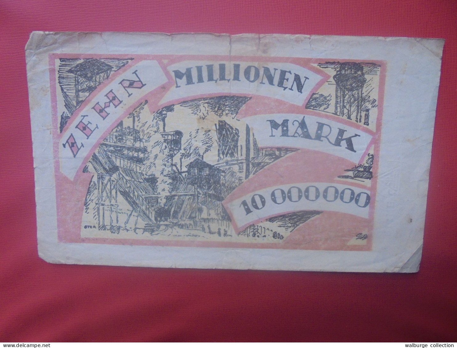 DUISBURG-MEIDERICH 10 MILLION 1923 - Collections