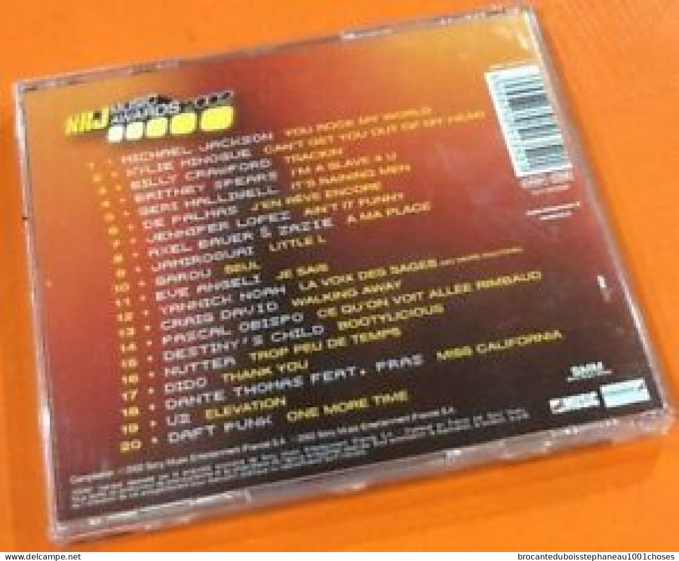 CD  NRJ Music Awards (2002)  Sony Music Entertainment 505135-2 - Hit-Compilations