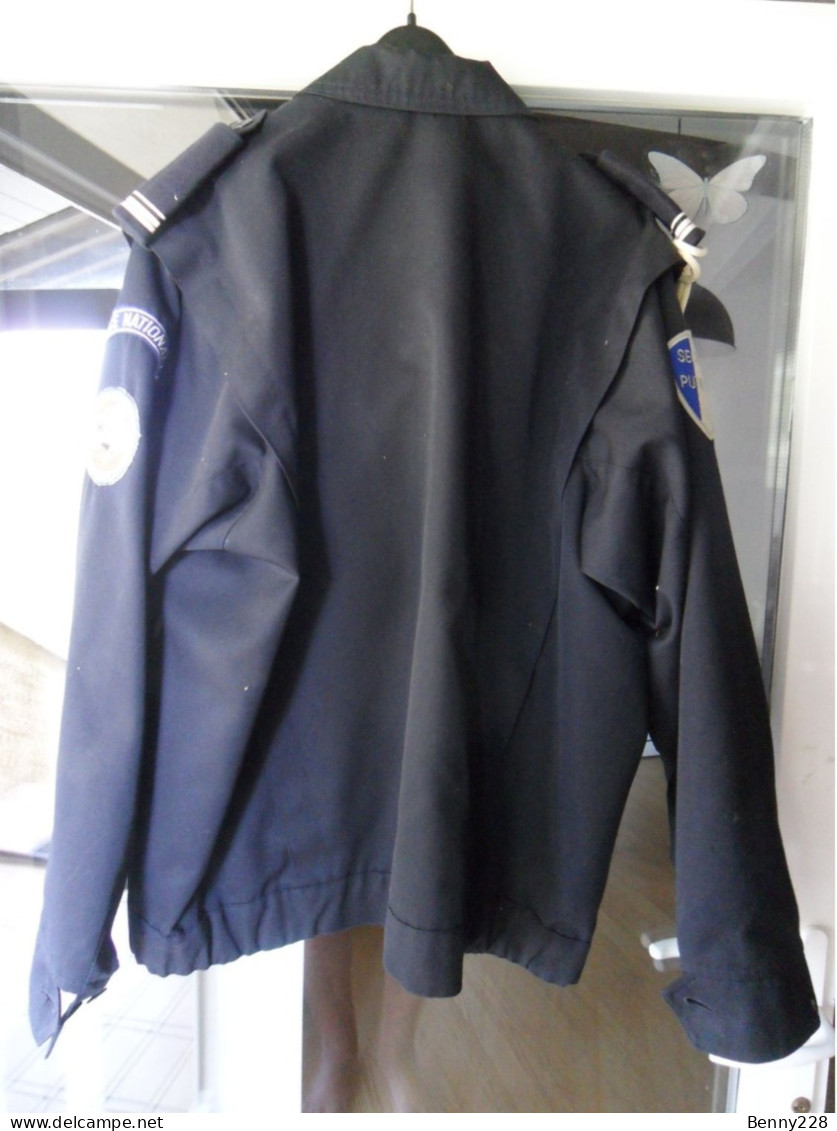 Blouson obsoléte de la Police Nationale