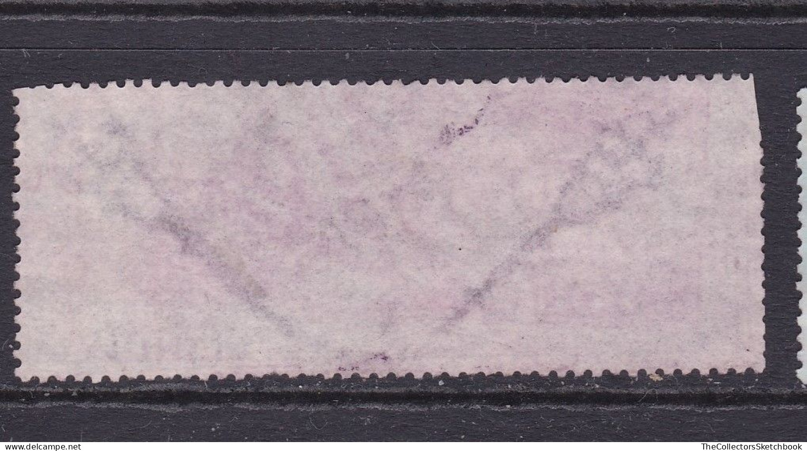 GB Revenues Chancery Court 5/-  Deep Lilac On Glossy Paper Some Cut Perfs - Fiscales