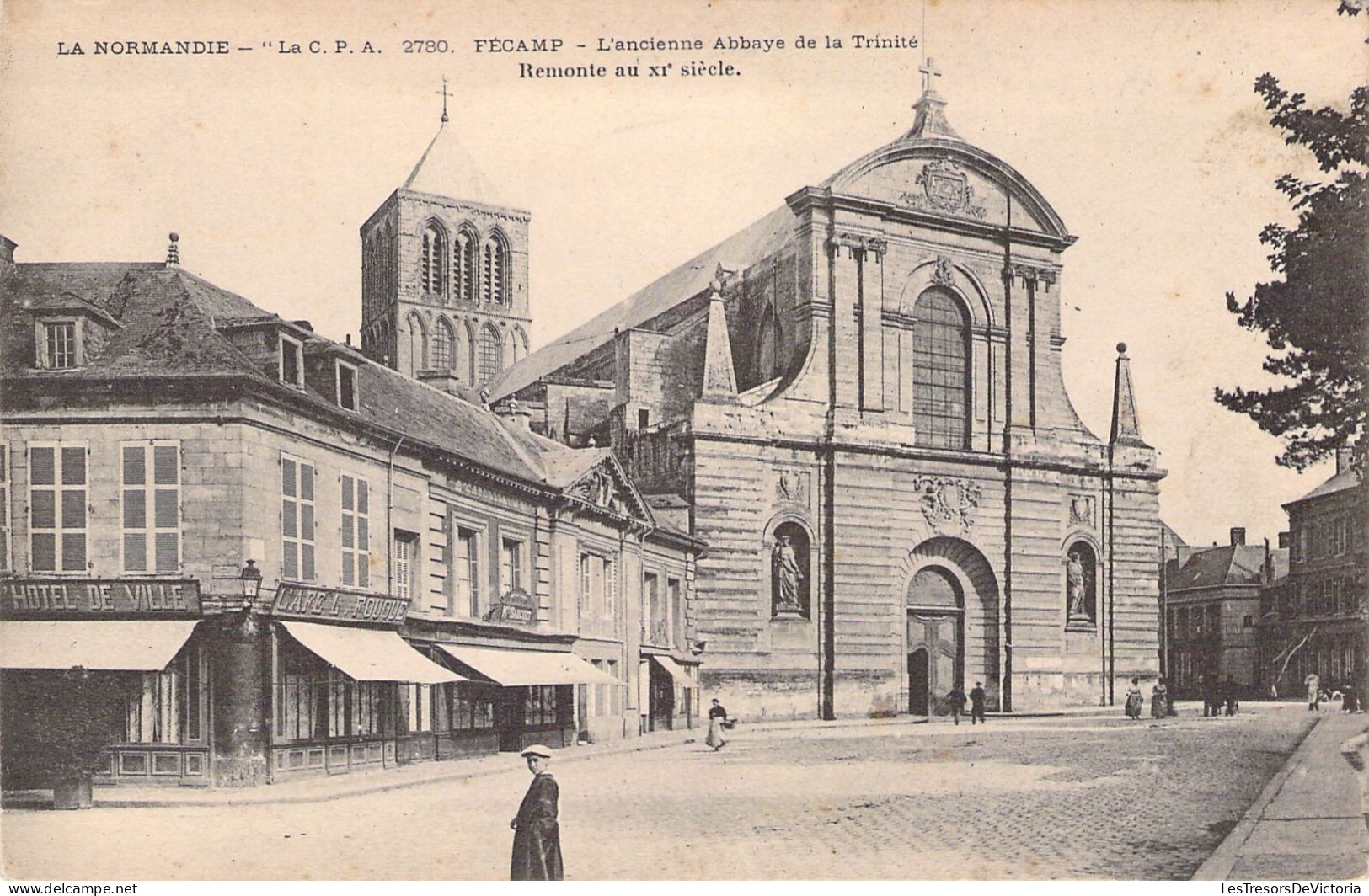 FRANCE - 76 - FECAMP - L'ancienne Abbaye De La Trinité  - Carte Postale Ancienne - Fécamp