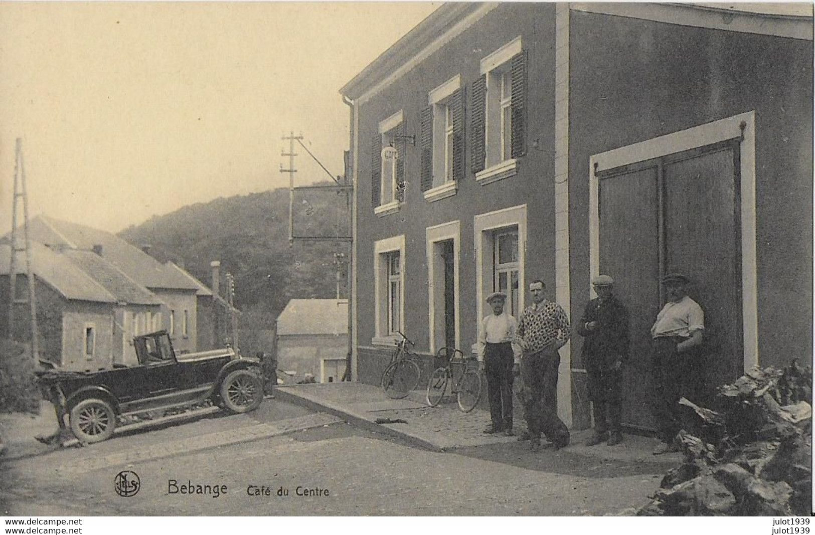 BEBANGE ..-- CAFE Du CENTRE . OLDTIMER . - Messancy